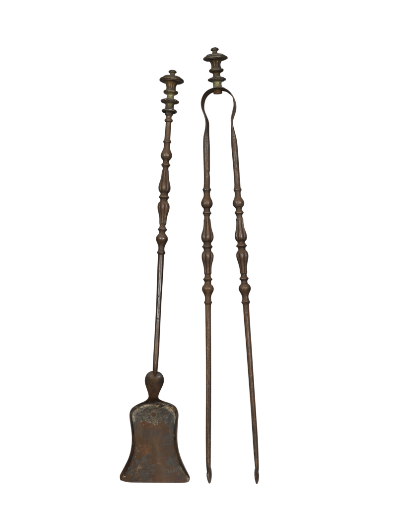 Maison Leon Van den Bogaert Herramientas Para Chimenea Del Siglo XIX Para Una Auténtica Decoración