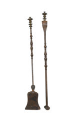 Maison Leon Van den Bogaert Herramientas Para Chimenea Del Siglo XIX Para Una Auténtica Decoración