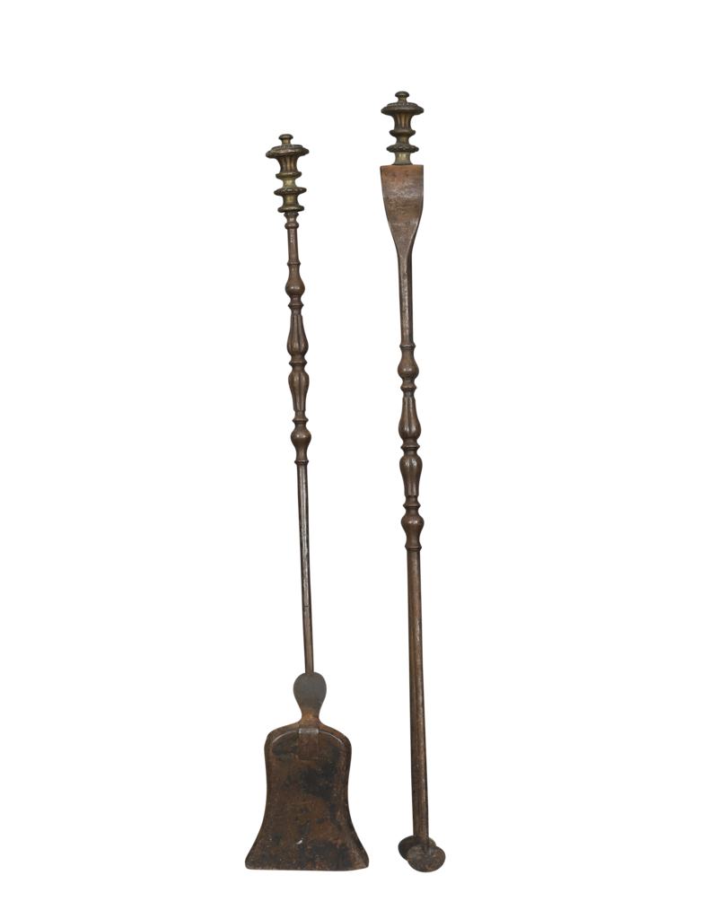 Maison Leon Van den Bogaert Herramientas Para Chimenea Del Siglo XIX Para Una Auténtica Decoración