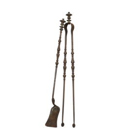 Maison Leon Van den Bogaert Herramientas Para Chimenea Del Siglo XIX Para Una Auténtica Decoración