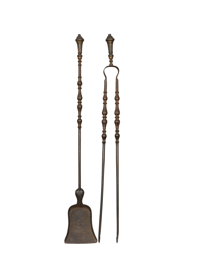 Maison Leon Van den Bogaert Directoire-Periode Open Haardobjecten Met Koperen Details