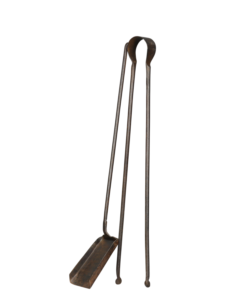 Maison Leon Van den Bogaert Exceptionnel Ensemble D'outils De Cheminée En Fer Forgé Du 17Ème Siècle