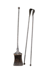 Maison Leon Van den Bogaert Outils D'appoint De Cheminée En Fer Forgé Du 17Ème Siècle Provenant De France