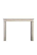 Timeless French Limestone Reclaimed Fireplace Surround