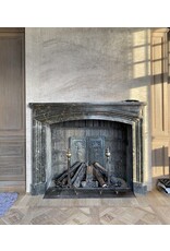 Maison Leon Van den Bogaert Belgischer Grauer Terrakotta Kamin Verkleidung