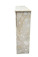 Maison Leon Van den Bogaert Art Deco Fireplace Surround In Brêche Marble