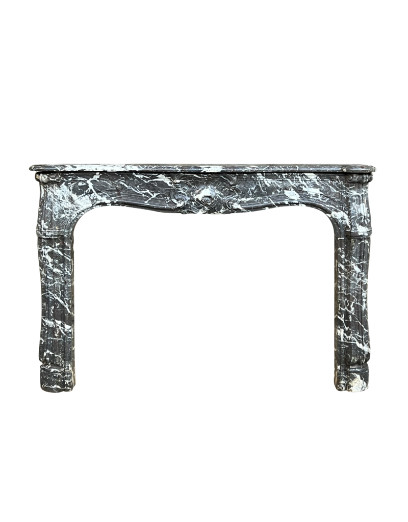 Maison Leon Van den Bogaert 18th Century Chic French Antique Fireplace Mantel