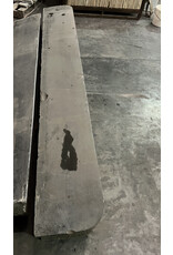 Maison Leon Van den Bogaert Black Belgian Marble Antique Staircase Step