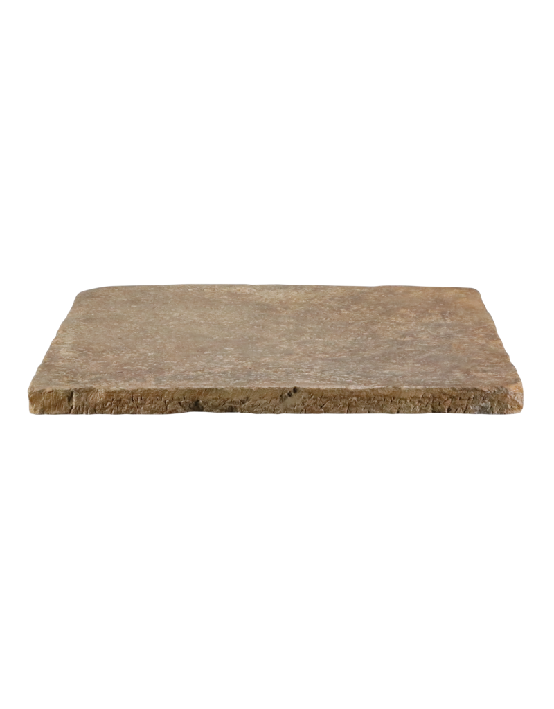 Maison Leon Van den Bogaert Brutalist Stone Slab For Slow-Living Coffee Table Design