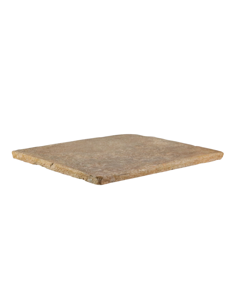 Maison Leon Van den Bogaert Brutalist Stone Slab For Slow-Living Coffee Table Design