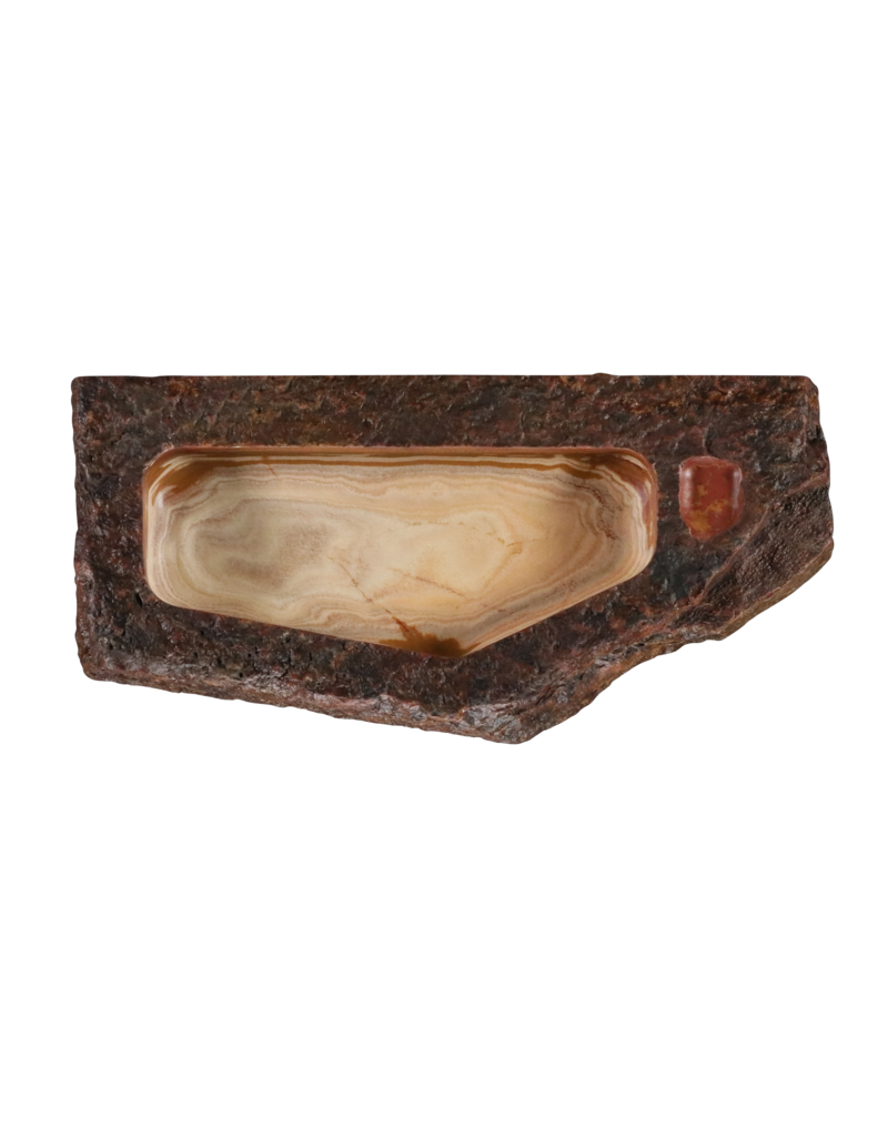 Maison Leon Van den Bogaert Onyx Brutalist Rustic Sink