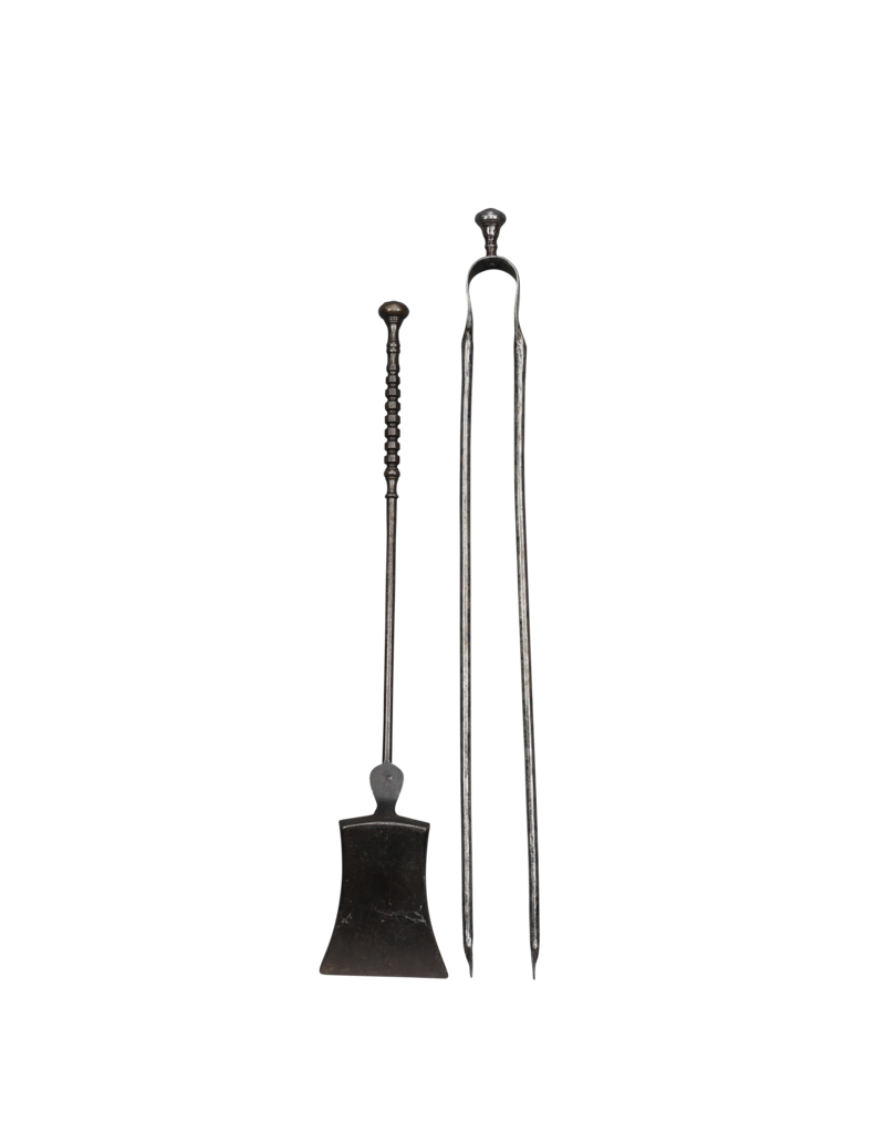 Fireplace Tools Set In Wrought Iron
