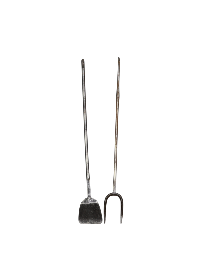 17Th Century Period Fireplace Tools Set