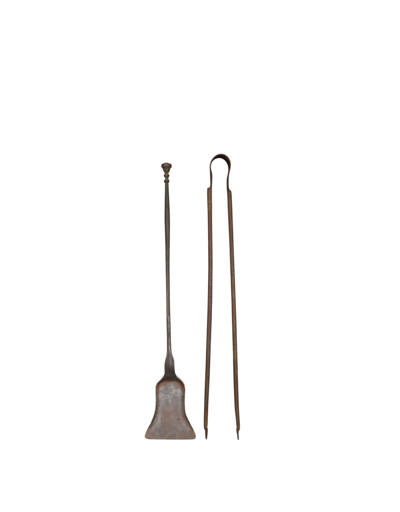 Maison Leon Van den Bogaert Elégant Ensemble D'ustensiles De Cheminée Du 19Ème Siècle