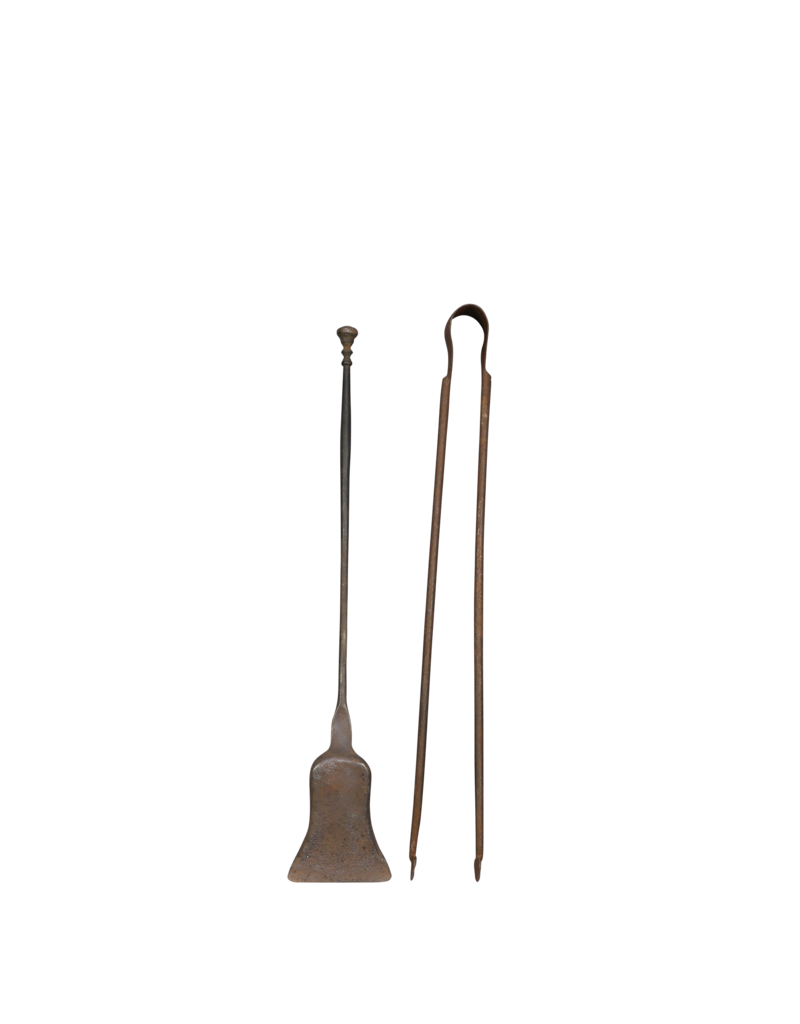 Elegant Fireplace Tools Set Of The 19Th Century
