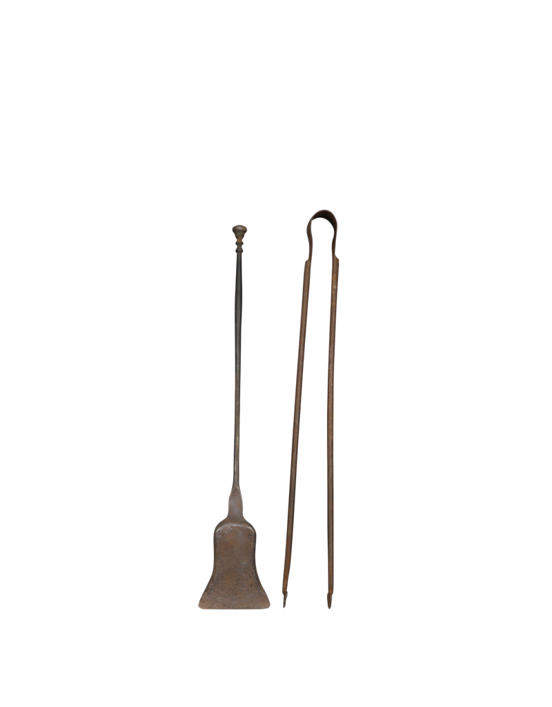 Maison Leon Van den Bogaert Elegant Fireplace Tools Set Of The 19Th Century