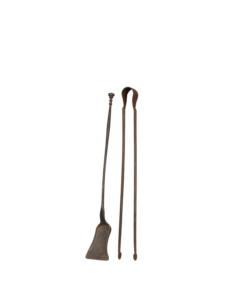 Maison Leon Van den Bogaert Elegant Fireplace Tools Set Of The 19Th Century