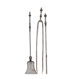 Maison Leon Van den Bogaert Pinzas Para Chimenea Y Conjunto De Chimenea Del Siglo XIX