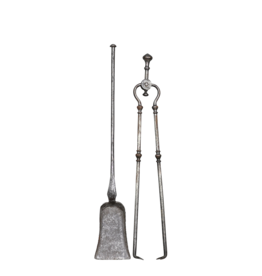 Maison Leon Van den Bogaert Außergewöhnliches, Langlebiges Kaminbesteck-Set