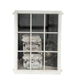 Maison Leon Van den Bogaert Elément De Fenêtre Rectangulaire Antique En Fonte