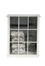 Maison Leon Van den Bogaert Elemento De Ventana Rectangular Antiguo De Hierro Fundido
