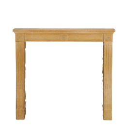 Maison Leon Van den Bogaert Elegant Louis XVI French Fireplace Surround For Timeless Living