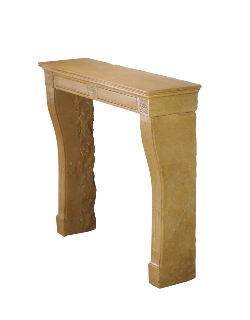 Elegant Louis XVI French Fireplace Surround For Timeless Living