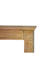 Directoire Period French Stone Fireplace Surround
