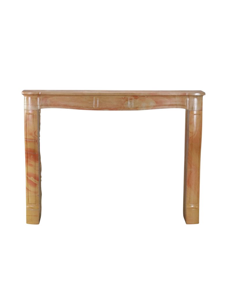 Maison Leon Van den Bogaert Elegante Marco De Chimenea Vintage En Piedra Francesa