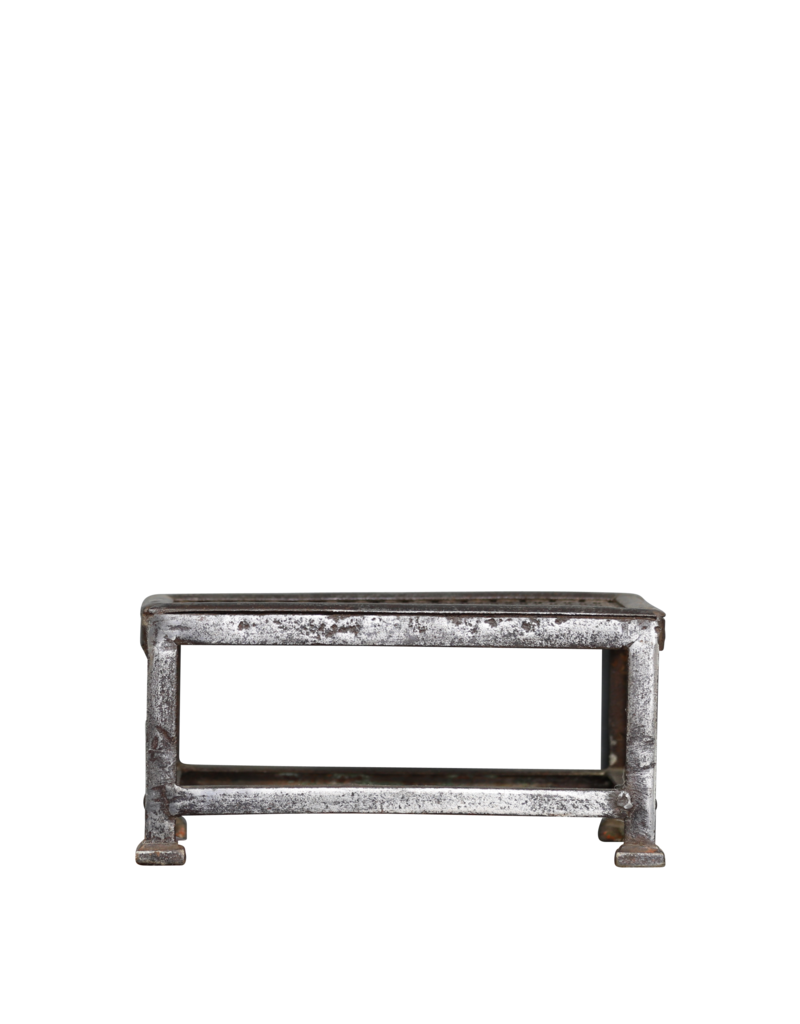 Maison Leon Van den Bogaert Exceptional Antique Bench In Wrought Iron For The Fireplace