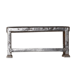 Exceptional Antique Bench In Wrought Iron For The Fireplace