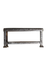 Exceptional Antique Bench In Wrought Iron For The Fireplace