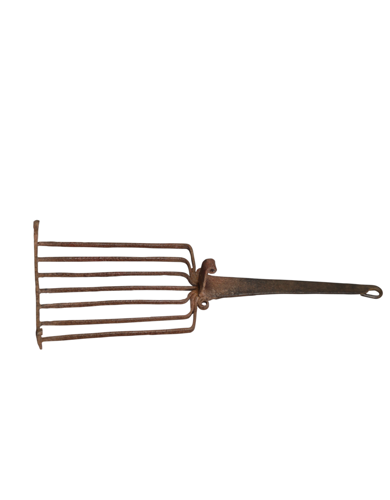 Maison Leon Van den Bogaert Barbecue Grill In Wrought Iron For Slow-Living Cooking
