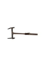 Maison Leon Van den Bogaert Kamin-Topfhalter aus Schmiedeeisen