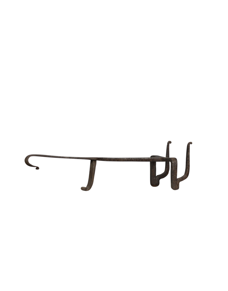 Maison Leon Van den Bogaert Kamin-Topfhalter aus Schmiedeeisen
