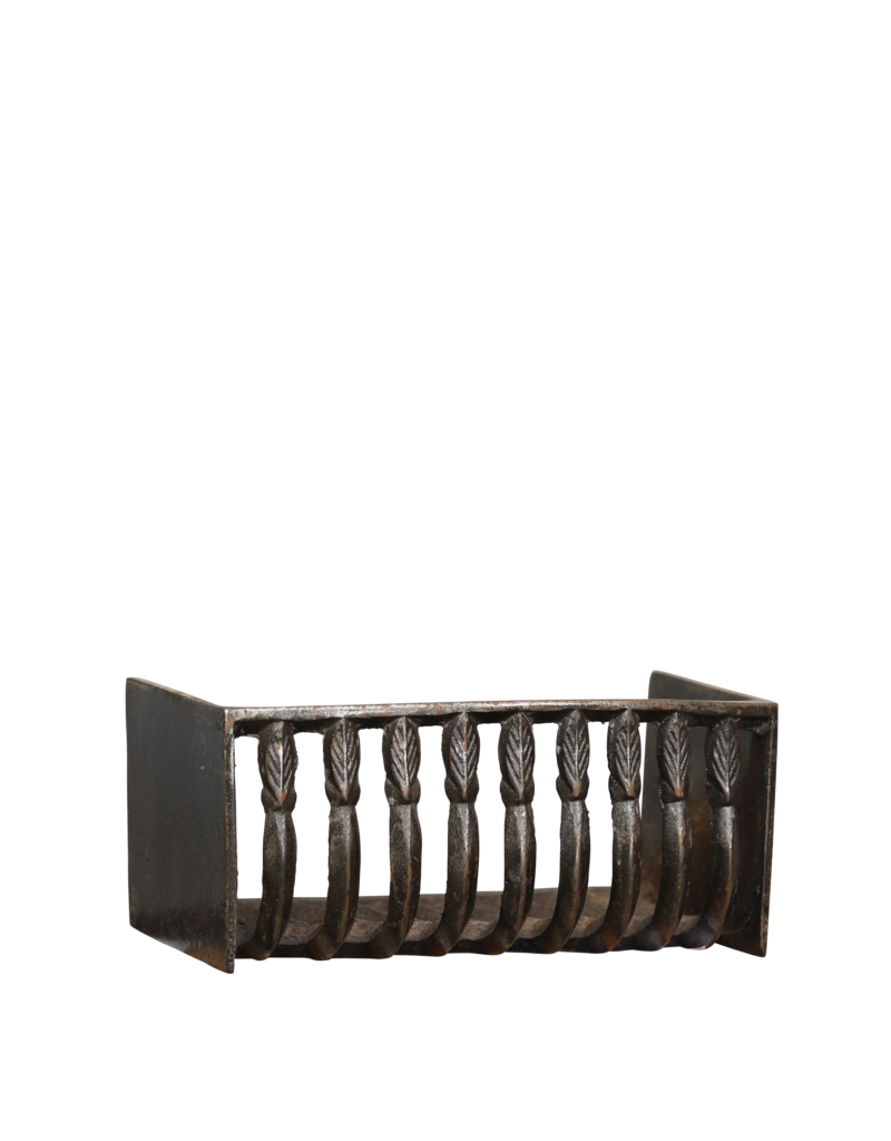 Maison Leon Van den Bogaert Rare Fire Basket For A Small Fireplace