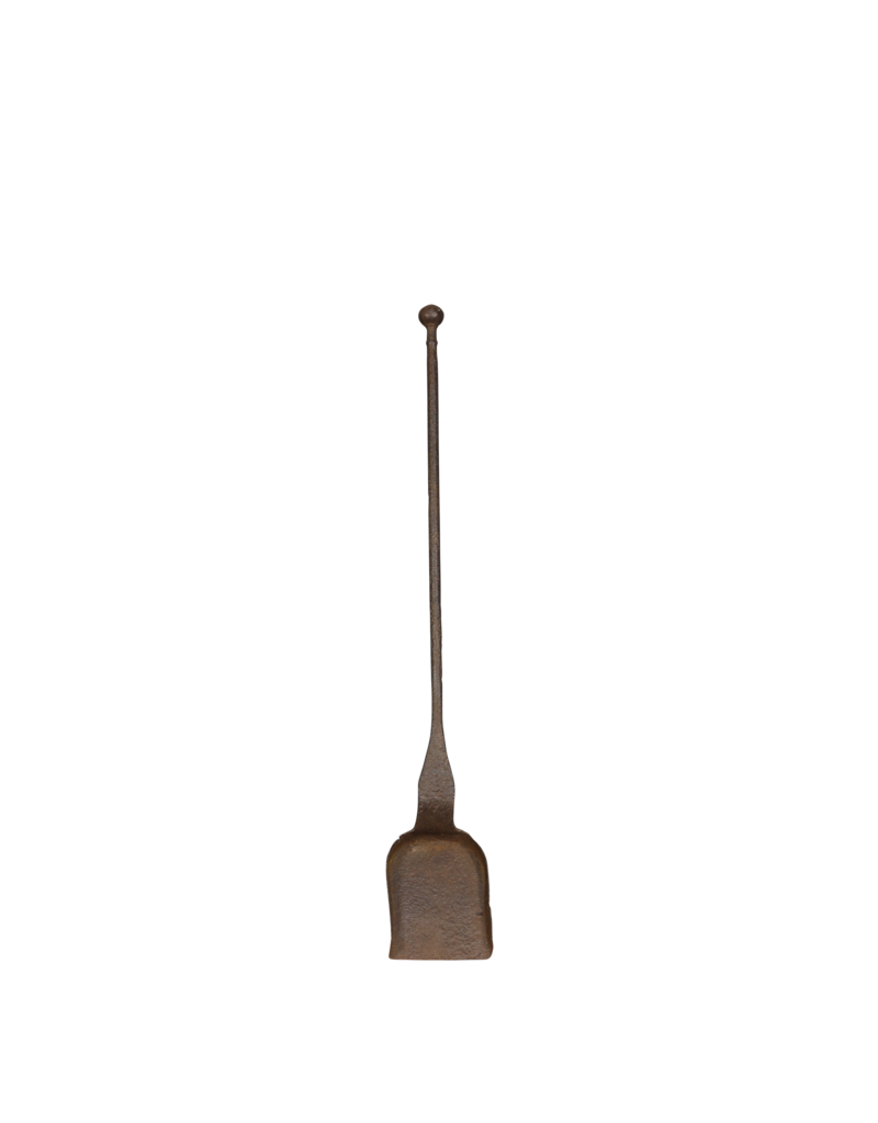 Maison Leon Van den Bogaert Pala Para Chimenea Del Siglo XVII En Hierro Forjado Procedente De Francia