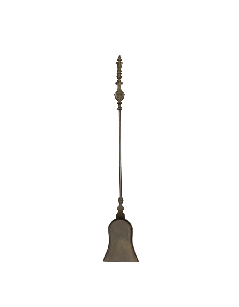 Maison Leon Van den Bogaert Pala Para Chimenea De Época Del Siglo XIX Con Detalles De Latón