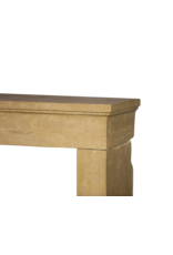 Square Firebox Fireplace Surround In French Period Stone