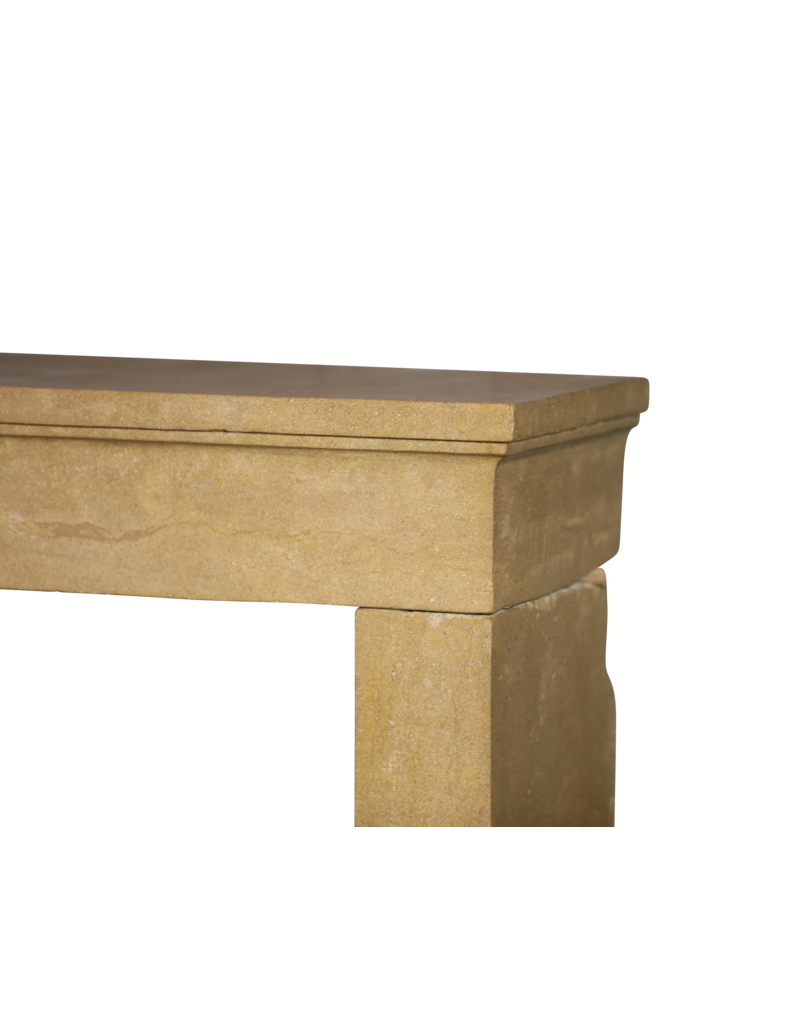 Square Firebox Fireplace Surround In French Period Stone
