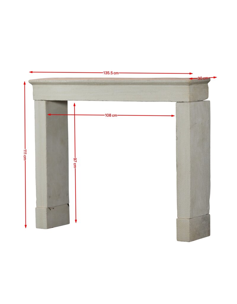 Beige Forever Stone Fireplace Surround