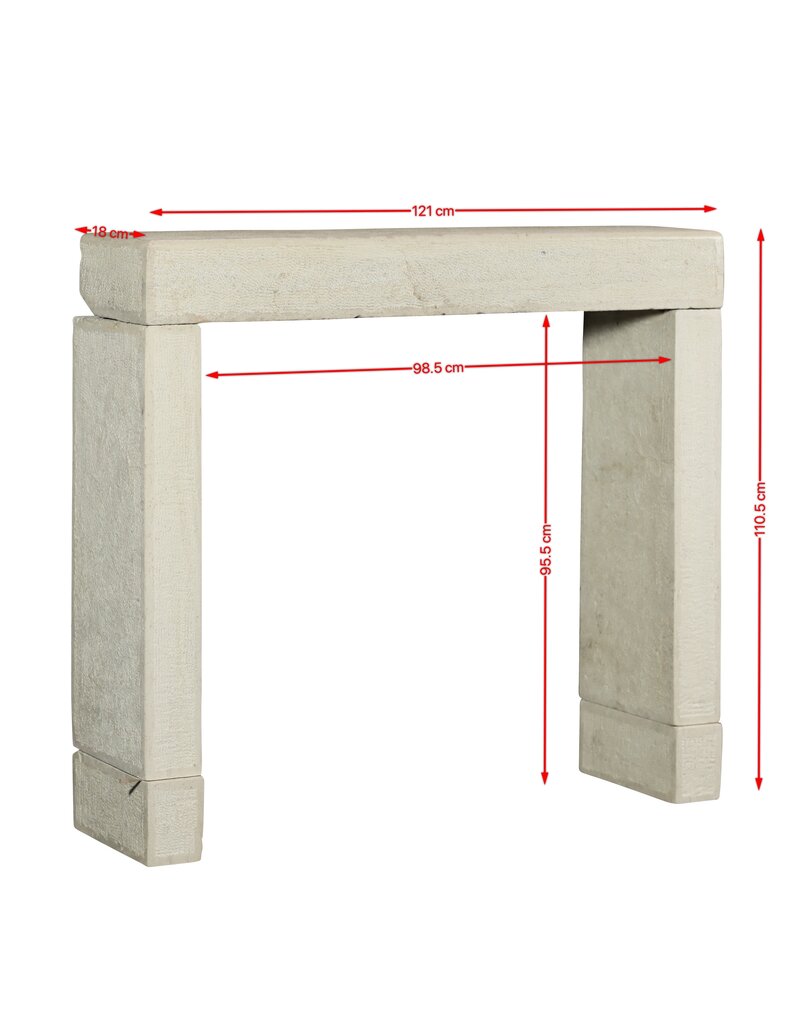 Beige Forever Limestone Fireplace Surround