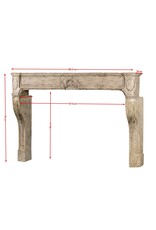 Limestone French Fireplace Surround For A Small Budget