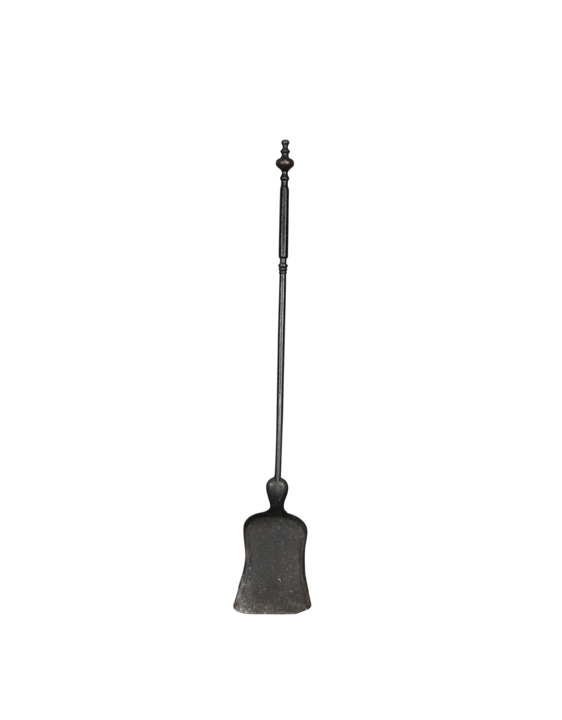 Rustic Black Shovel For The Fireplace Ashes