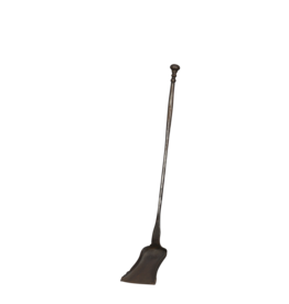 Maison Leon Van den Bogaert Wrought Iron Vintage Shovel For Authentic Fireside Decor