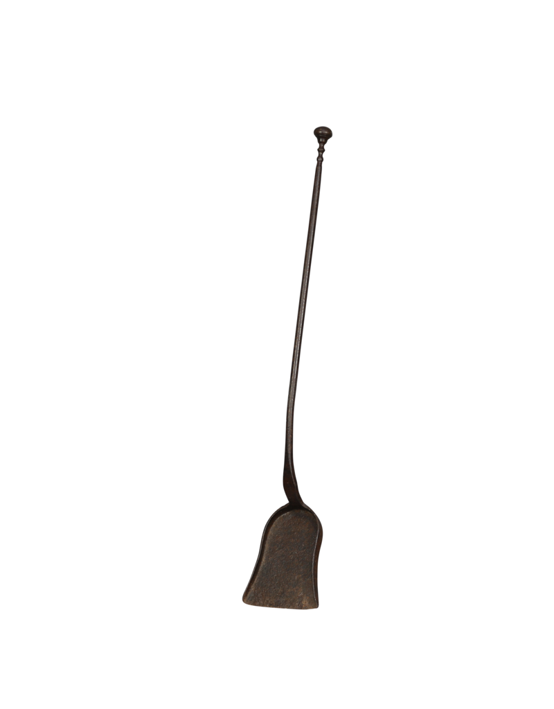 Maison Leon Van den Bogaert Vintage Schmiedeeiserne Kaminschaufel
