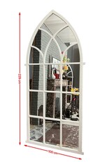 Gothic Cast-Iron Windows Element For Authentic Design