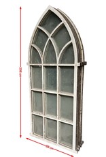 Gotische Gusseisenfenster Für Authentisches Design