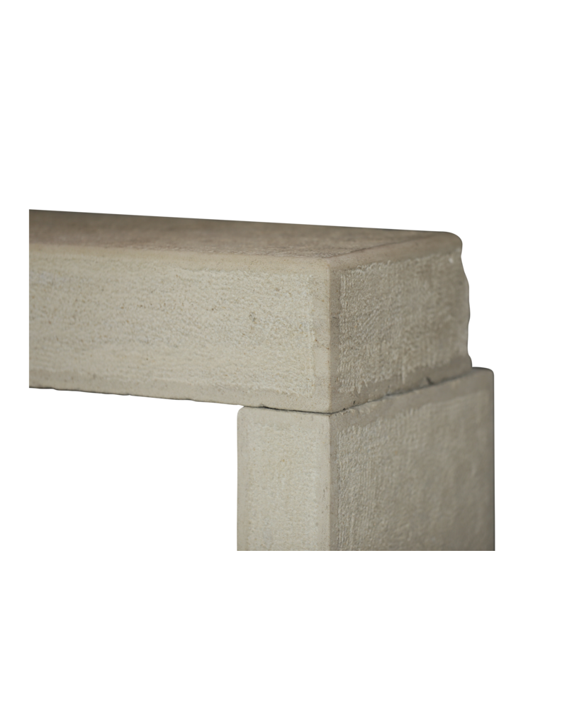 Beige Forever Limestone Fireplace Surround