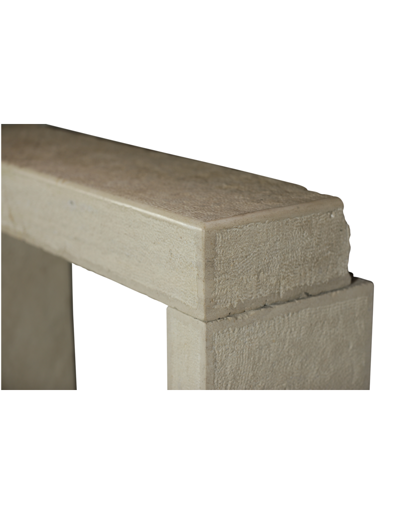 Beige Forever Limestone Fireplace Surround